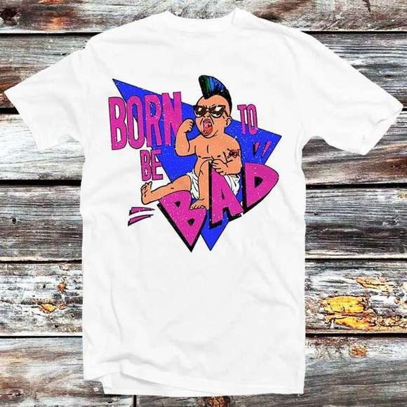 Born To Be Bad T Shirt Twins - Picture 1 of 4